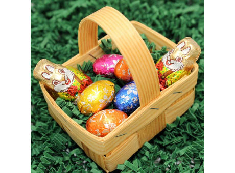 Osterkorb "Choccy", neutral - AUF ANFRAGE Werbeartikel