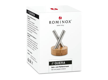 ROMINOX® Salz- & Pfefferstreuer // Quera Werbeartikel
