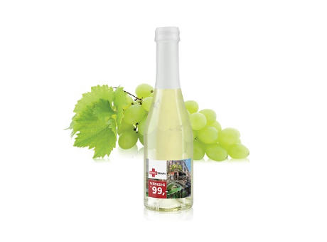 0,2 l Secco frizzante (Glas) - Body Label Werbeartikel