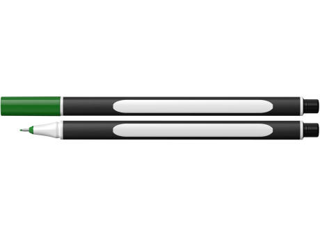 schwarz/weiß, grün