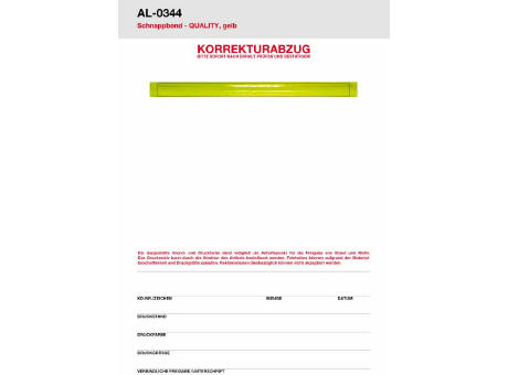 Schnappband QUALITY 40 cm lang bedrucken