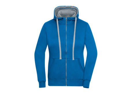 Ladies' Lifestyle Zip-Hoody - Sweatjacke mit Reißverschluss und Kapuze Werbeartikel