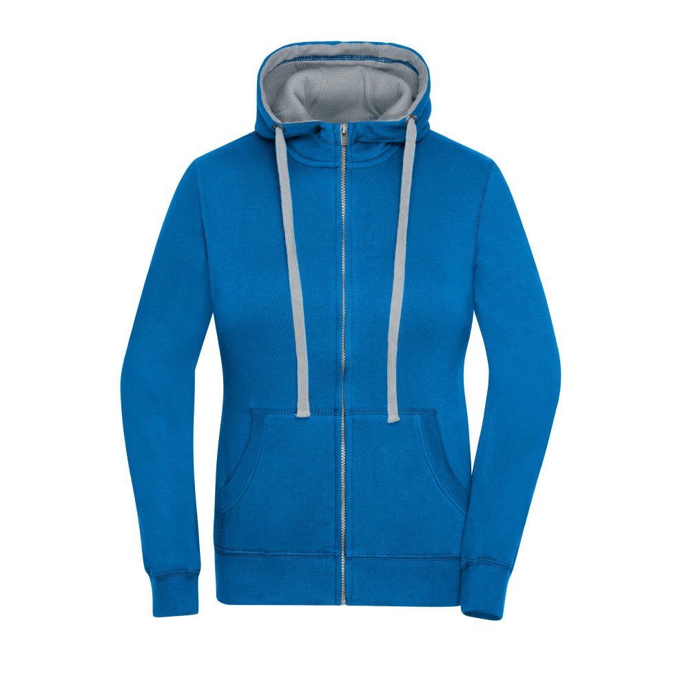 Product image Ladies' Lifestyle Zip-Hoody - Sweatjacke mit Reißverschluss und Kapuze Werbeartikel