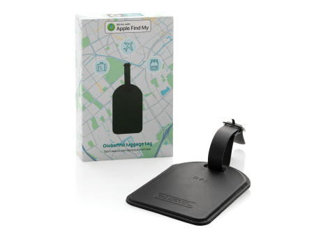 Globefind RCS rPolyester Anhänger mit weltweiter Ortung Werbeartikel