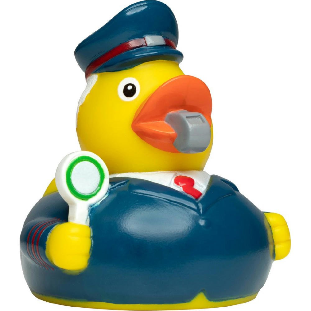 Product image Quietsche-Ente Zugbegleiter Werbeartikel