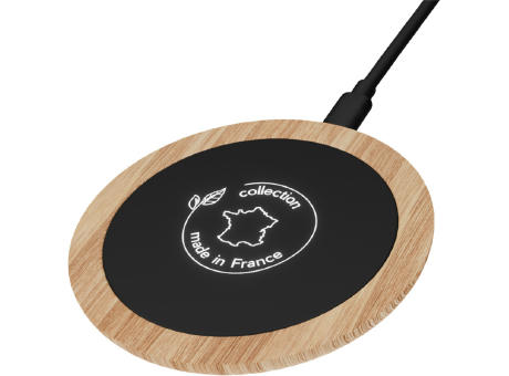 Product image SCX.design W24 Kabellose Ladestation mit Leuchtlogo, 10W Werbeartikel