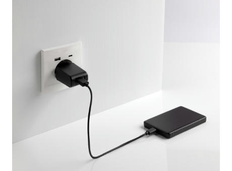 Orion 5.000mAh 5W magnetische Powerbank aus RCS rec. Alu bedrucken