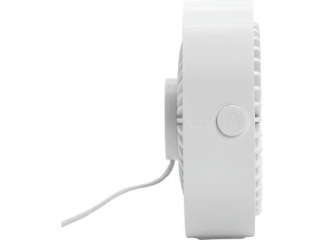 BREEZE Tischventilator mit USB- Anschluss Werbeartikel