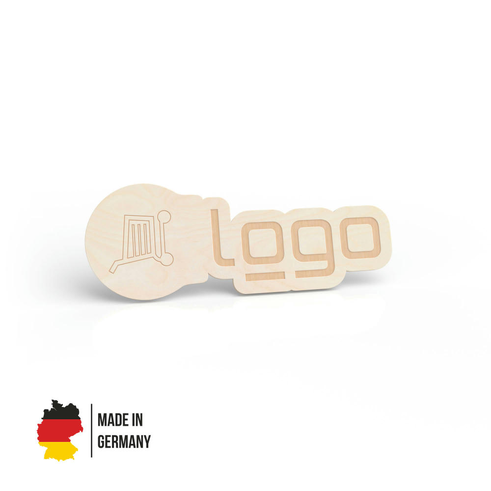 Einkaufswagen-Chip individuell 2D (FSC® zertifiziert) Werbeartikel