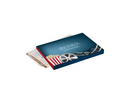 Schachtel Mikrowellen-Popcorn Werbeartikel