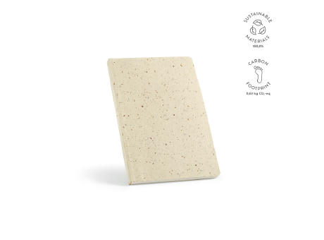 Chaucer Notizbuch A5 recy. Papier 80gsm 196 Seiten bedrucken