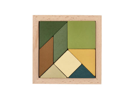 InSideOut Holz-Tangram think IQ puzzle Werbeartikel