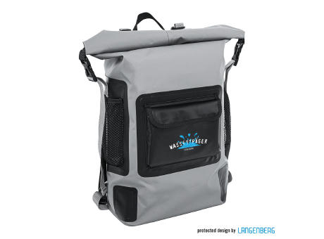 Rollup-Rucksack AQUA bedrucken