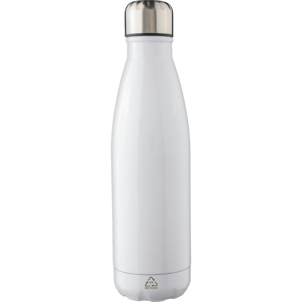 Recyceltem trinkflasche(650 ml) aus Edelstahl Sumatra Werbeartikel