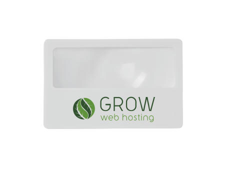 Loupe Creditcard Lupe Werbeartikel