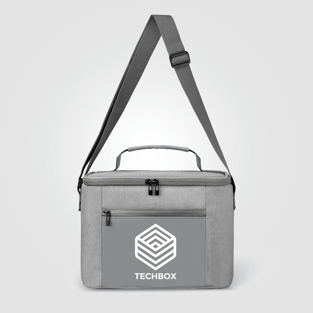 City Pack 600D rPET Kühltasche mit Reißverschluss - 10 L Werbeartikel