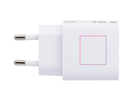 TROIKA Ladestecker CHARGE-X DUO 20 Werbeartikel