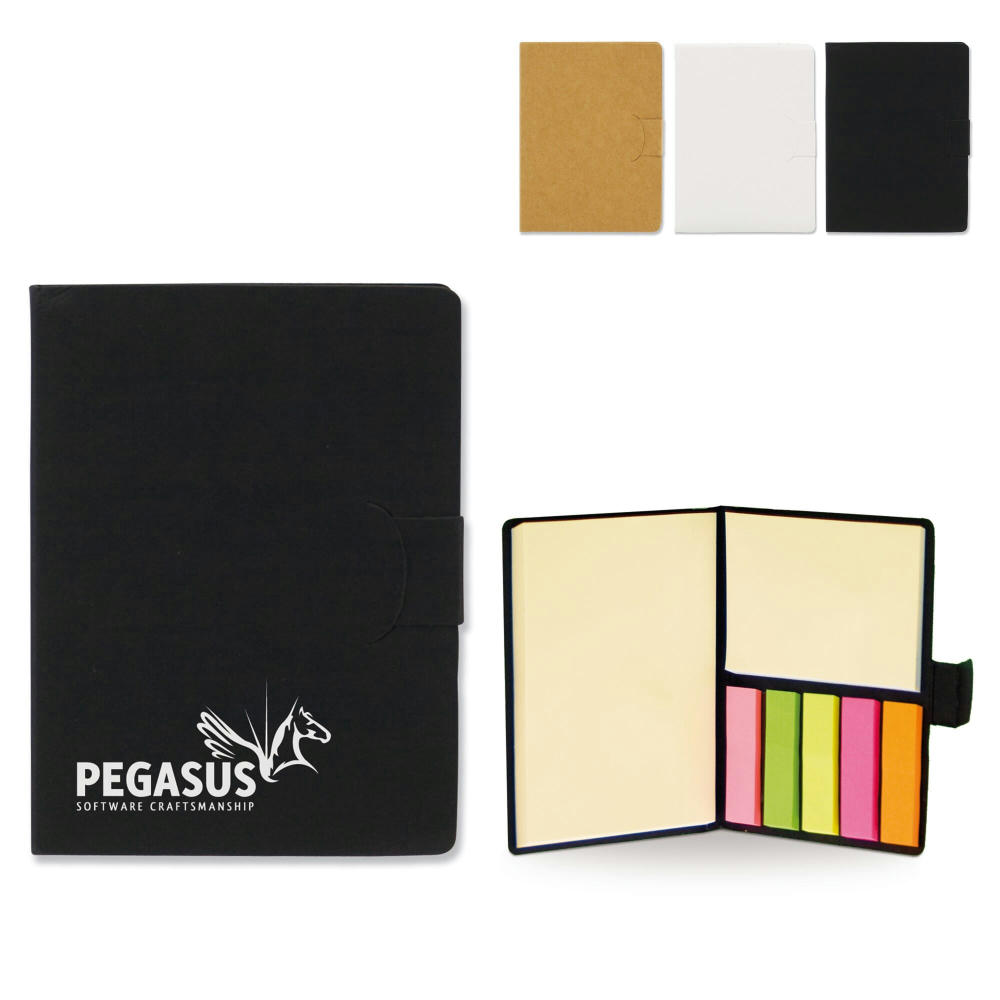 Product image Notizbuch mit Haftnotizen Werbeartikel