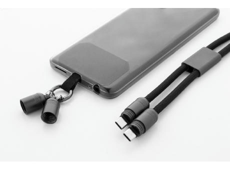 60W Handy-Lanyard-Kabel RPET Fastly bedrucken