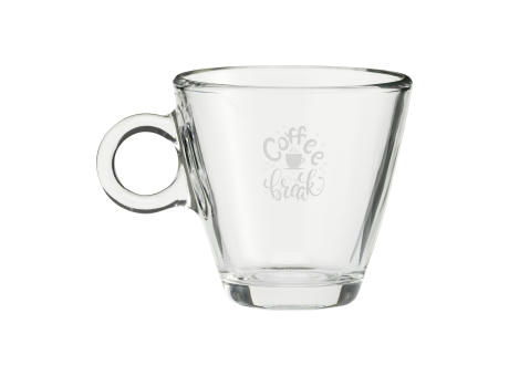 Lugano Kaffeeglas 230 ml Werbeartikel