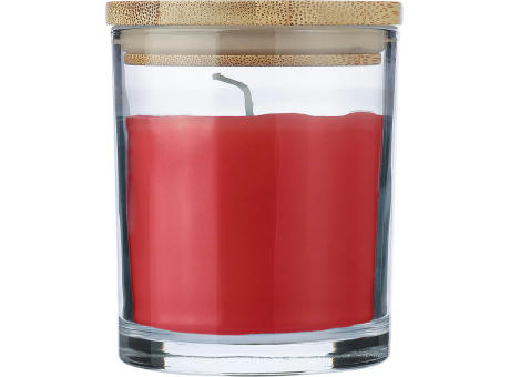 Glaskerze Riven Werbeartikel