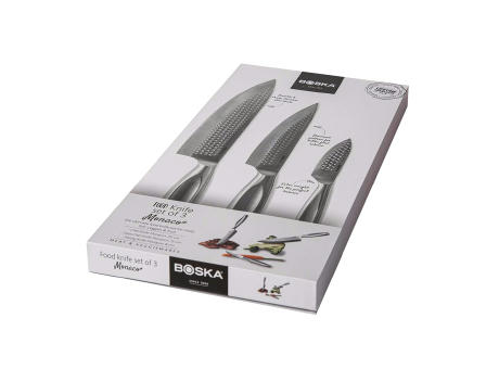 BOSKA Küchenmesser Monaco+, 3er-Set Werbeartikel