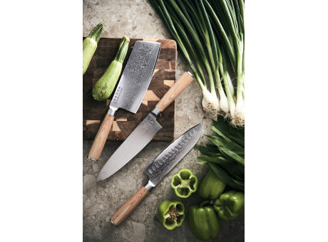 VINGA Hattasan Damascus Santoku Messer Werbeartikel