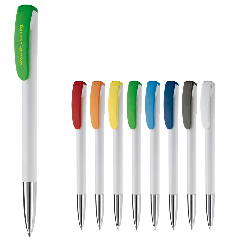 Kugelschreiber Deniro mit Metallspitze Hardcolour Werbeartikel