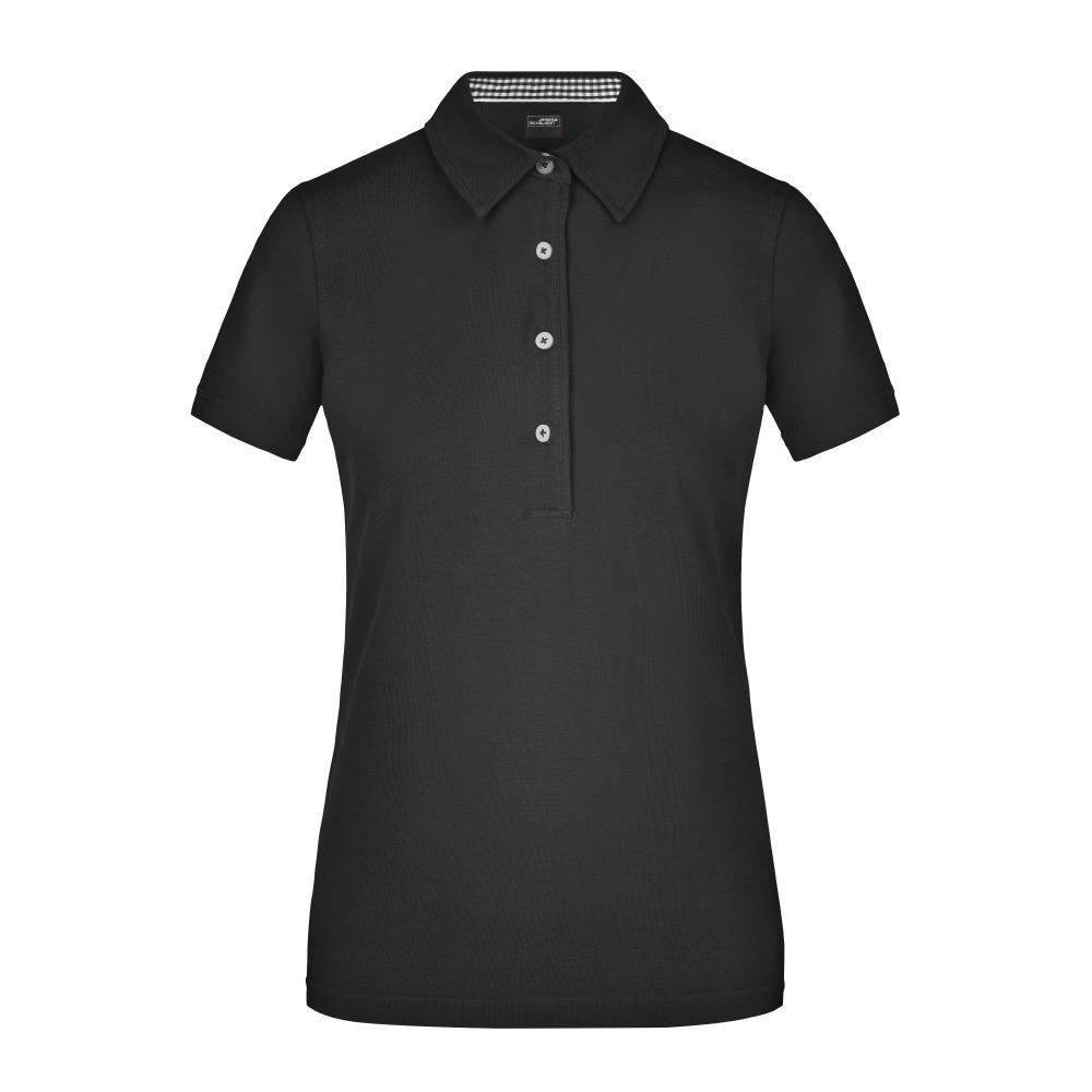Ladies' Plain Polo - Polo mit konfektioniertem Kragen Werbeartikel