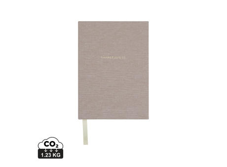 Product image VINGA Thankfulness GRS-recyceltes Papierjournal Werbeartikel