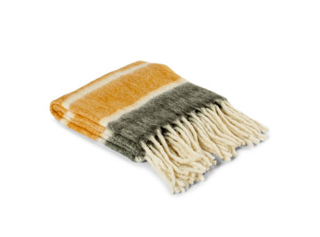 Kosta Linnewäfveri Wollplaid Streifen Werbeartikel