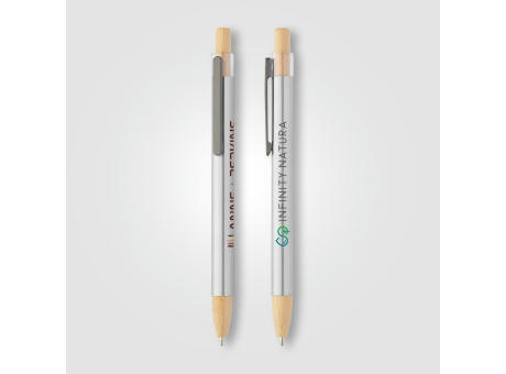 Nova Kugelschreiber aus recyceltem Edelstahl bedrucken