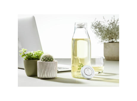 Glassy Recycled Bottle 500 ml Trinkflasche bedrucken