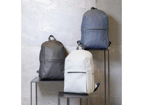 Schicker PU 15.6" Laptop-Rucksack bedrucken