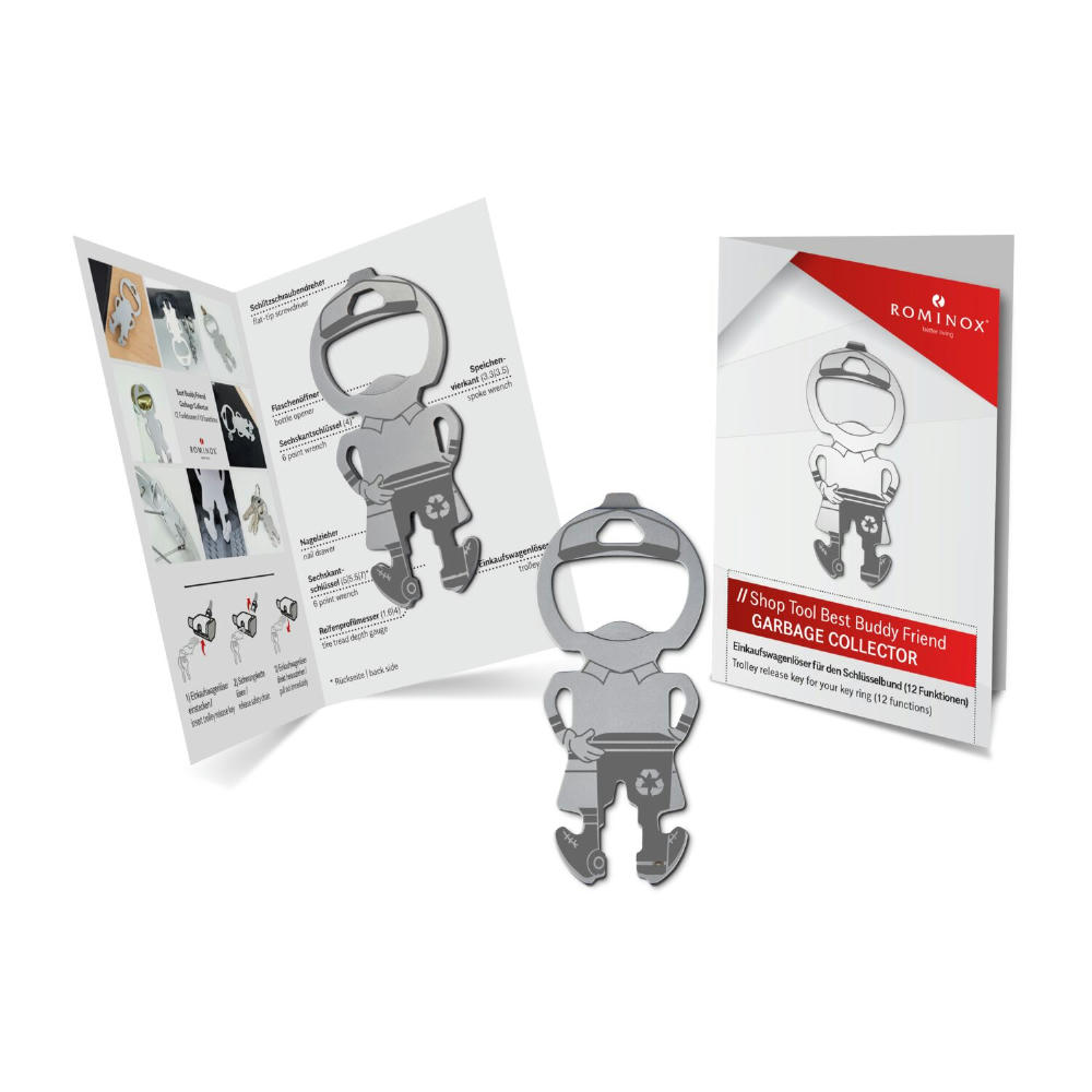Product image ROMINOX® Best Buddy Friend // Garbage Collector Werbeartikel