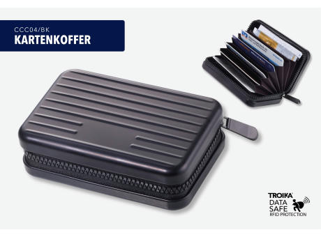 TROIKA Kreditkartenetui KARTENKOFFER Werbeartikel