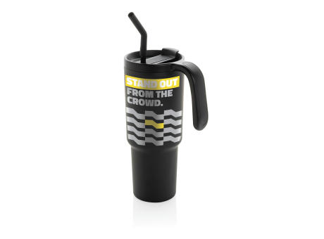 Product image Graphic 360 Becher aus RCS-zertifiziert recyc. Stahl, 900ml bedrucken
