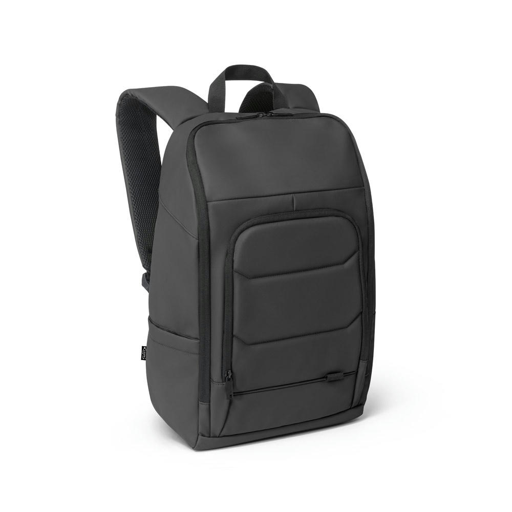 Product image TOULON. Notebook-Rucksack aus hochdichtem 600D Polyester aus recyceltem mit einer wasserabweisenden Oberfläche 16" Werbeartikel