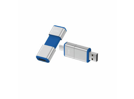 Product image Modell OTG F49 Typ C USB 3.0 Flash Disk  16 GB Blau bedrucken