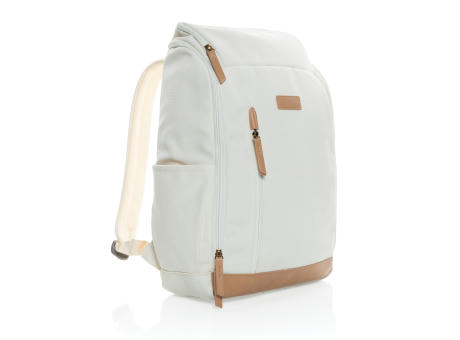 Impact AWARE™ 16 oz. r recyceltem canvas 15" Laptop-Rucksack bedrucken