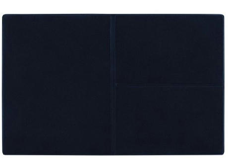 Product image CreativDesign® Ausweistasche "Euro" Veloursfolie blau mit Einschub Werbeartikel