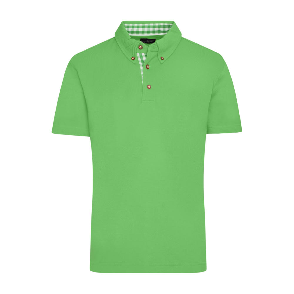 Men's Traditional Polo - Klassisches Polo im Trachtenlook Werbeartikel