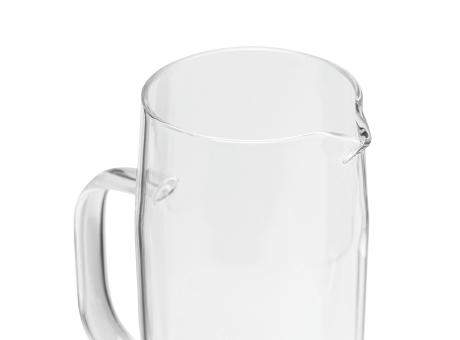 Glas-Karaffe BAMBOO PITCHER Werbeartikel