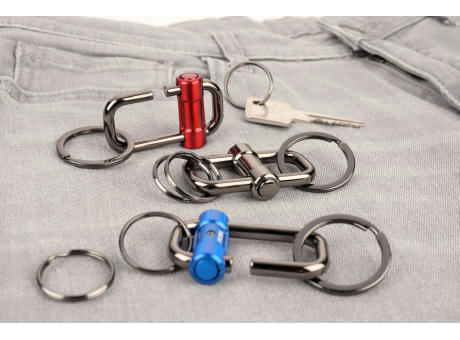 TROIKA Schlüsselanhänger 2-WAY KEY Werbeartikel