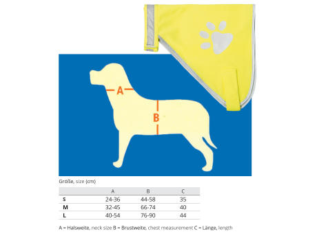 Hundewarnweste Werbeartikel