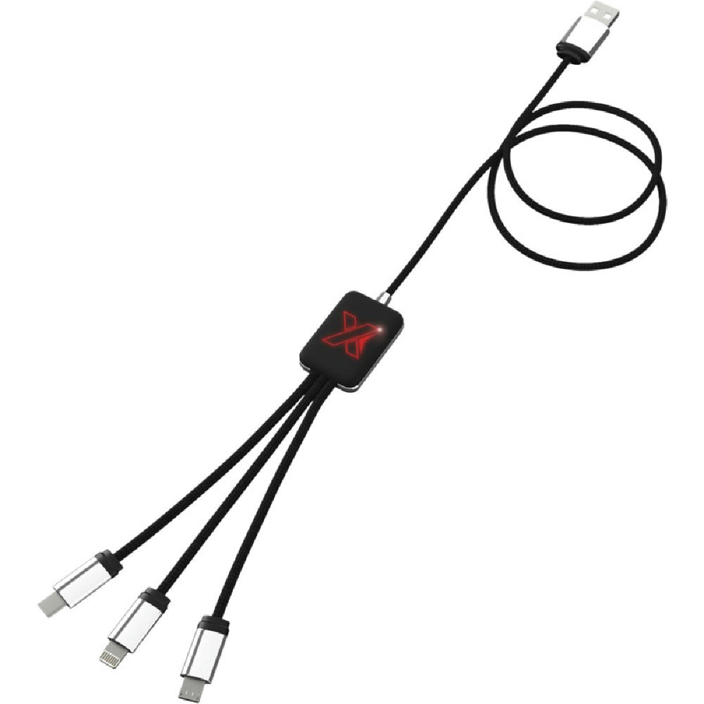 Product image SCX.design C17 Easy to Use Ladekabel mit Leuchtlogo Werbeartikel