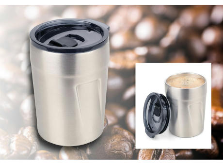 TROIKA Thermobecher ESPRESSO DOPPIO Werbeartikel