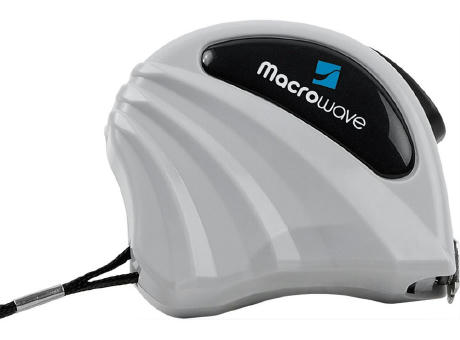 Automatik-Bandmaß "Metis 3 M grau" bedrucken