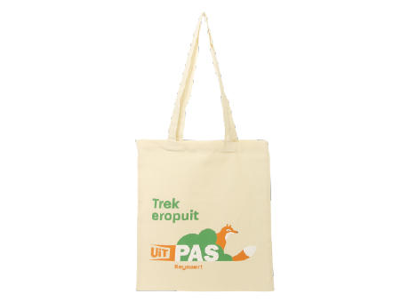 Product image Baumwolltasche naturfarben 136 gr/m2 bedrucken