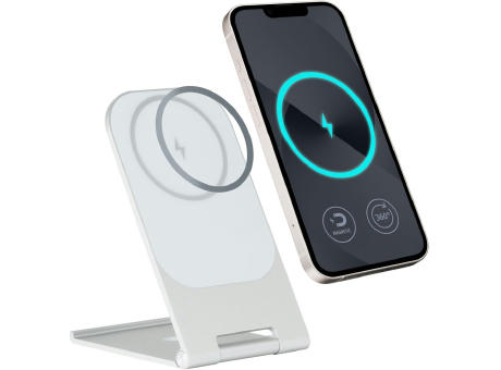 SLIM Smartphone Ladeständer mit Magsafe Technologie Werbeartikel